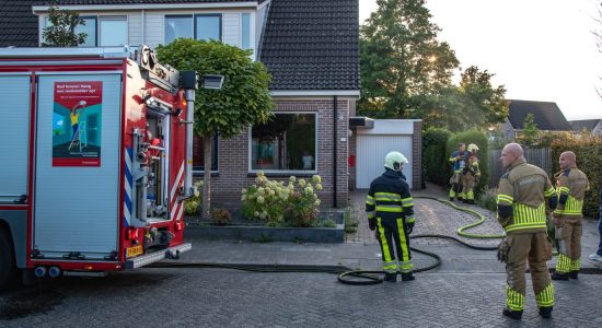 Woning vol rook door kortsluiting in meterkast Sneek