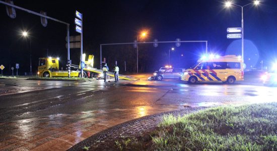 Auto’s botsen op kruising N359 Bolsward